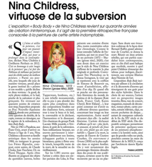 Nina Childress, virtuose de la subversion