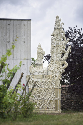Une sculpture d’Elmar Trenkwalder pour le Clos du Frac