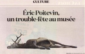 Éric Poitevin, un trouble-fête au musée