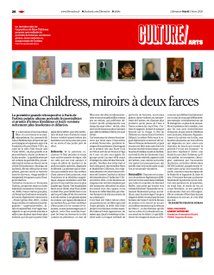 Nina Childress, miroirs à deux farces