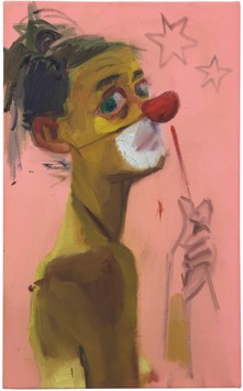 1064 – Autoportrait clown/étoile
